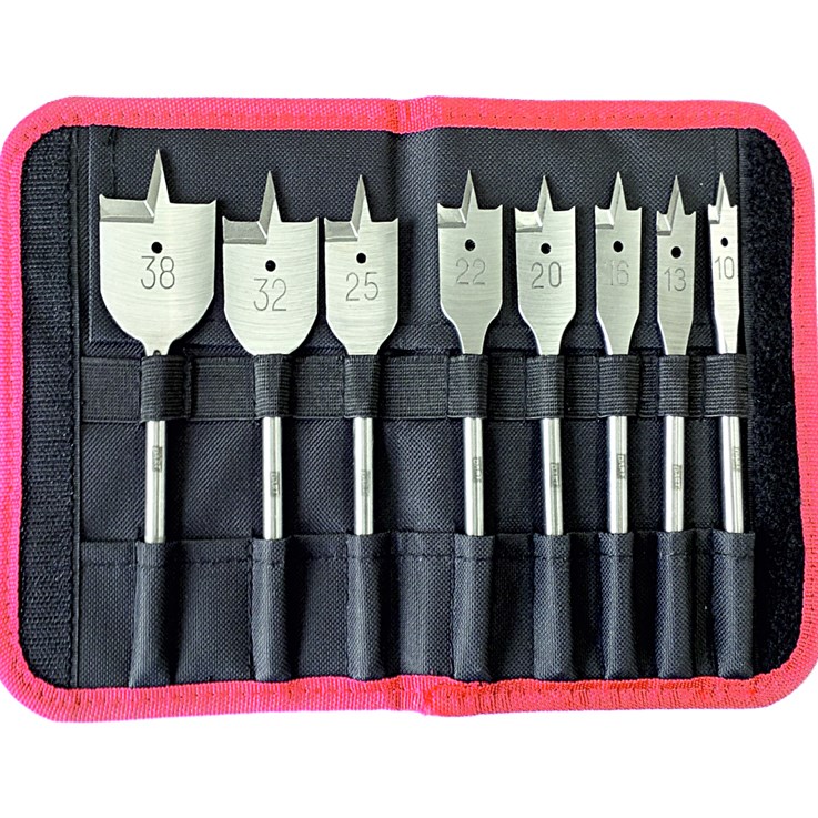 DART 8 Piece Flat Bit Set